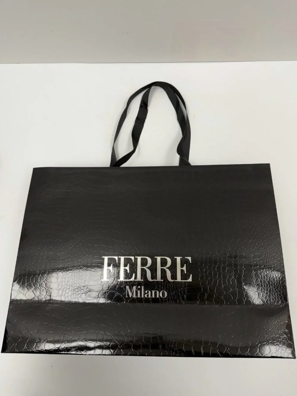 Giantranco FERRÉ Empty Gift Shopping Bag 16.5